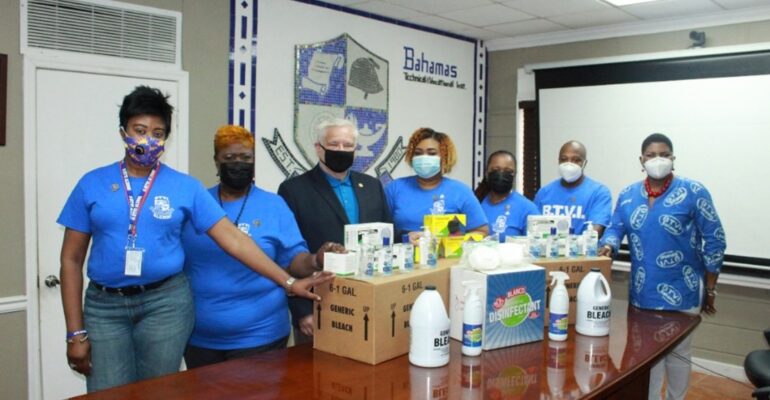 BTVI ALUMNI ASSOCItion supports covid 19